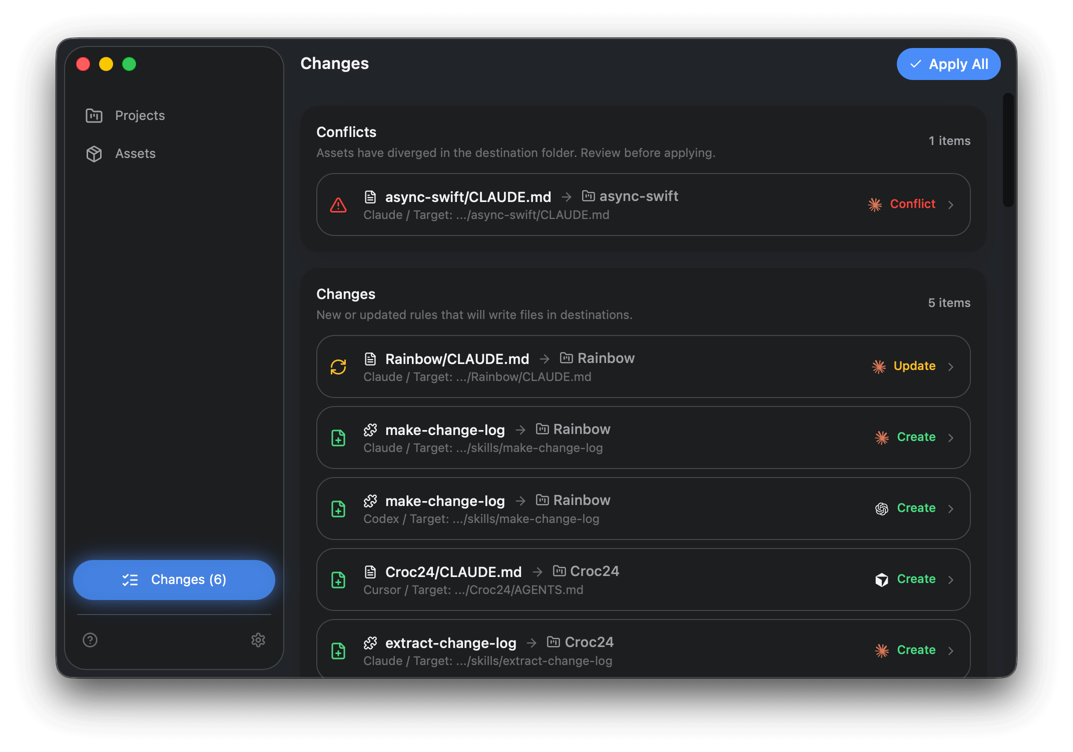 Preview every change before it happens — no surprises, no accidents